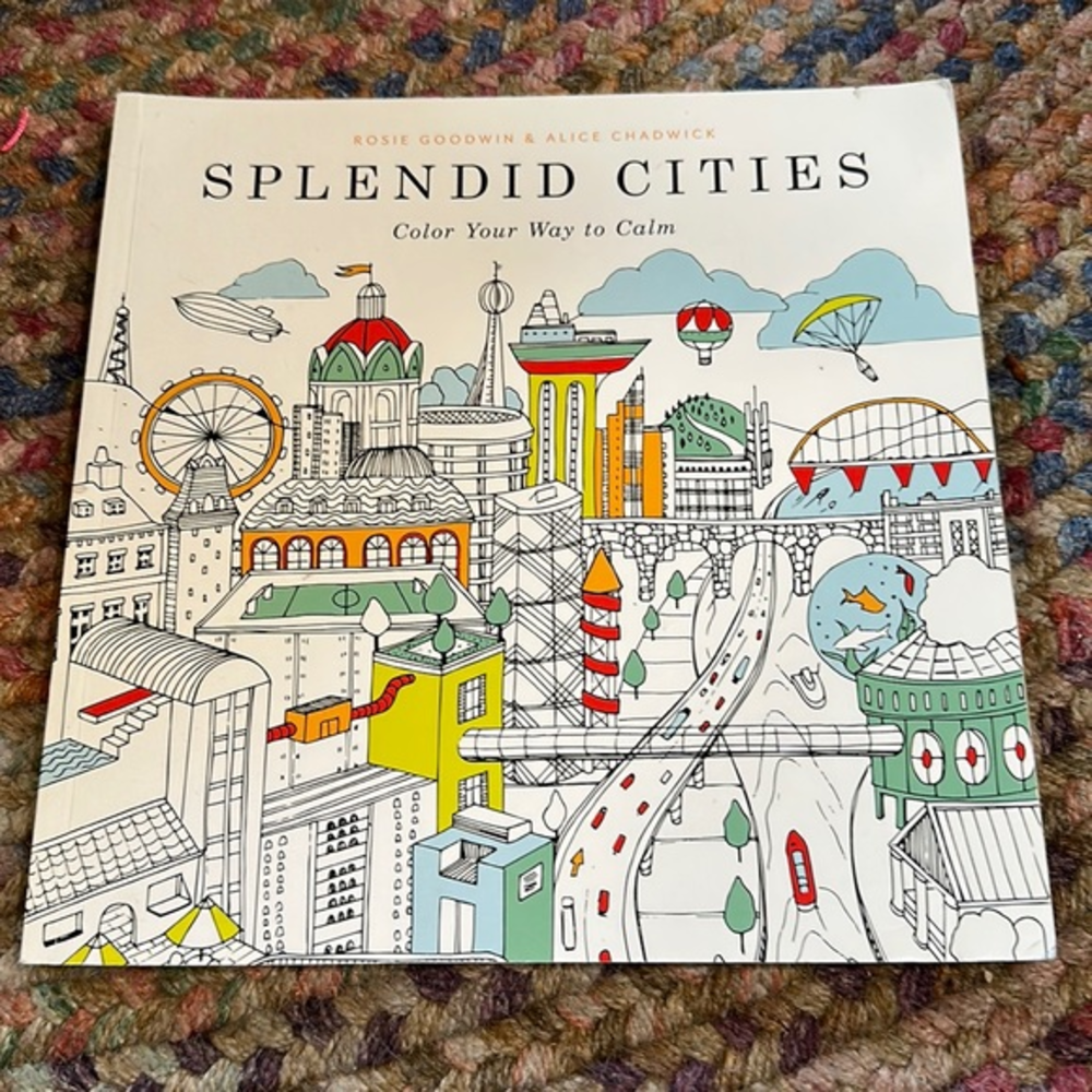 Splendid Cities: Color Your Way to Calm‎ coloring book